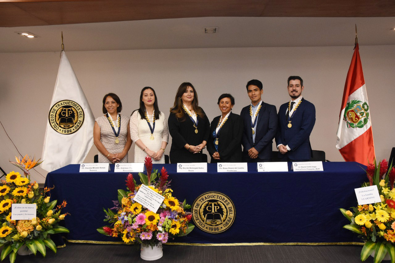 Ceremonia De Juramentación Del Consejo Nacional 2022 2025 Colegio De Traductores 7221